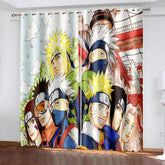 2025 NEW Anime Naruto Curtains Blackout Window Drapes